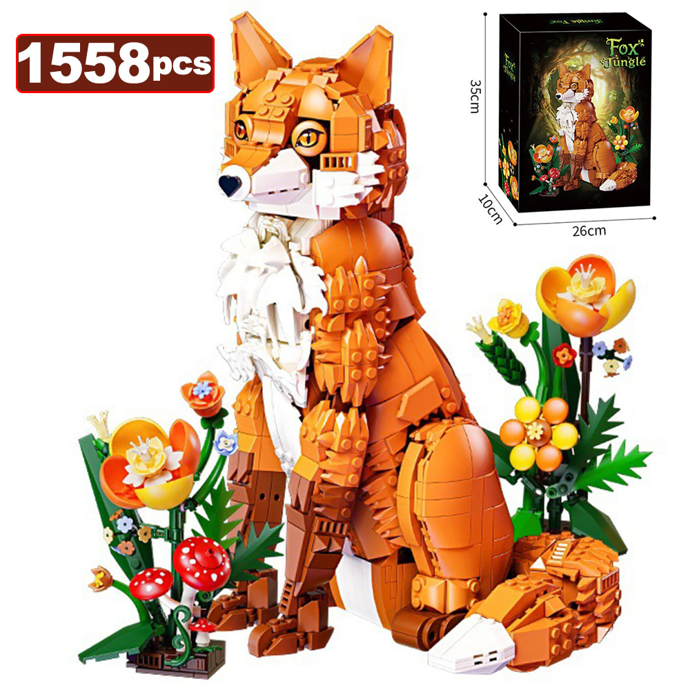 1558 個 MOC ジャングルフォックスモデルビルディング - Lego Set Creator のレビューと価格
