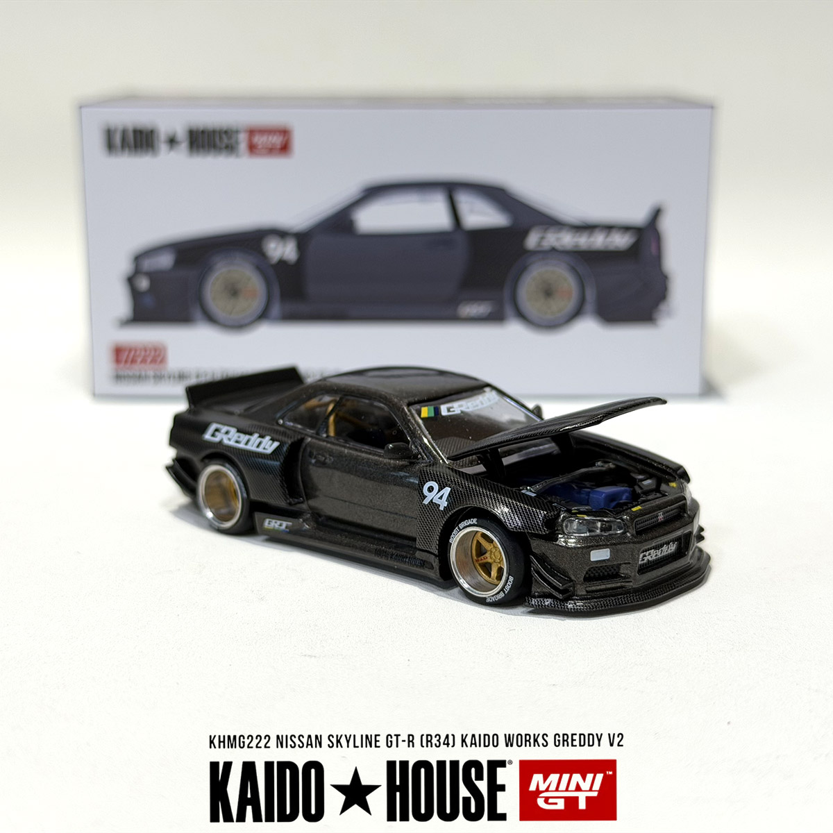 ミニGT x カイドウハウス 1:64 日産 スカイライン  - Die Cast Car 1 64 のレビューと価格
