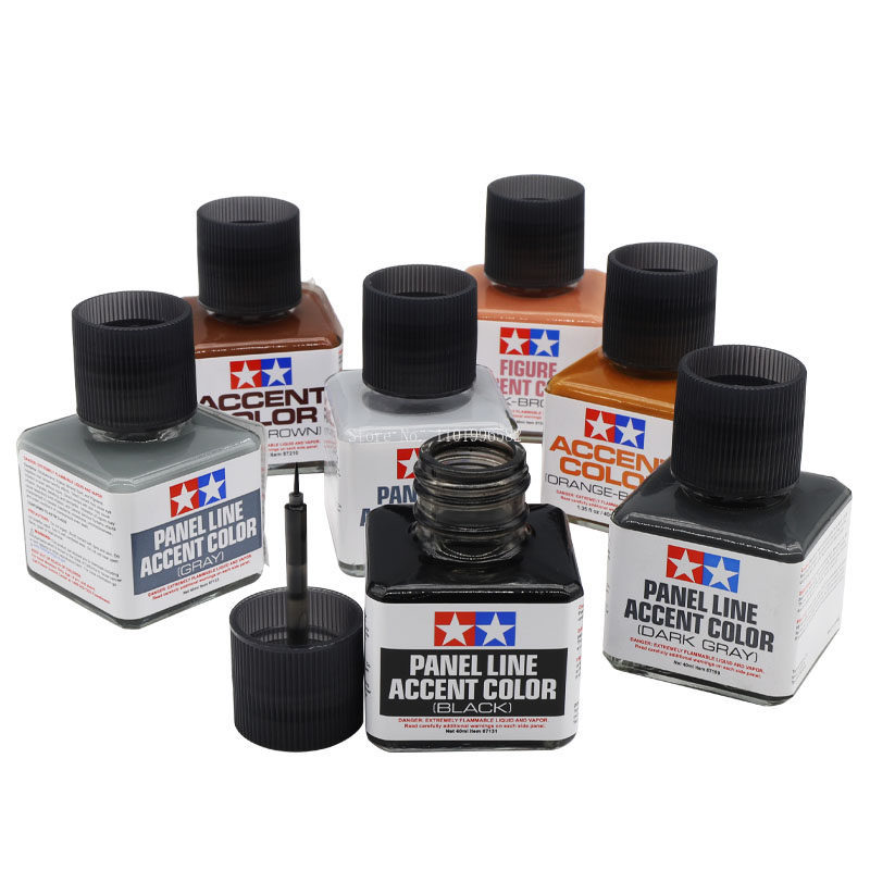 40 ミリリットルパネルラインアクセントカラーエナメルペイン - Tamiya Model Paint Set のレビューと価格