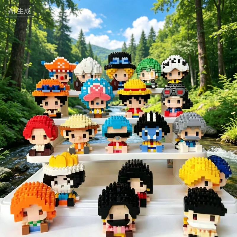 ワンピース　サンゴッド　ニカ・ルフィ　マイクロアクションブロ - Building Block Mini のレビューと価格