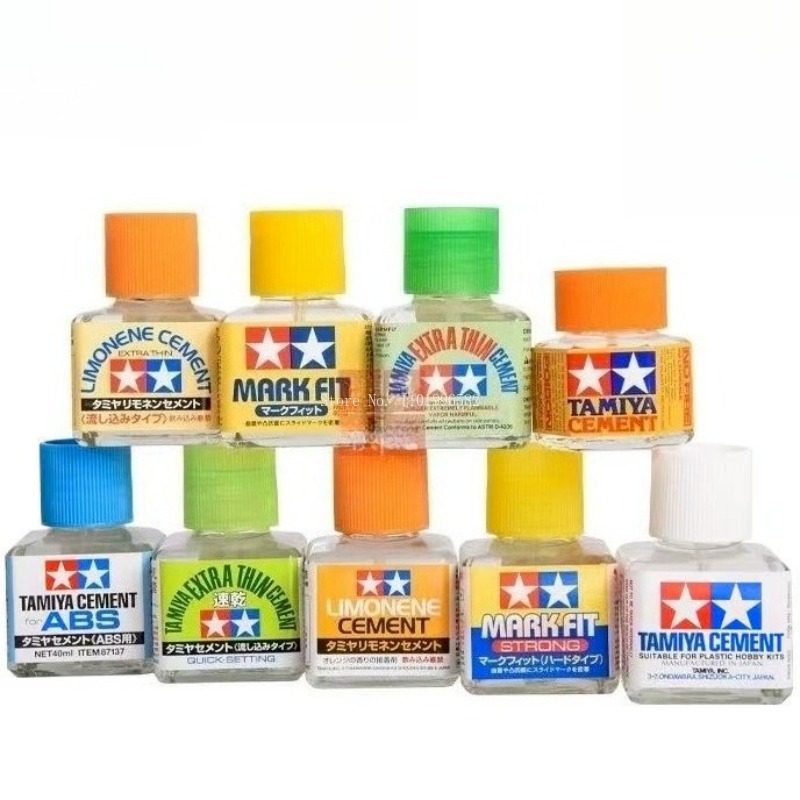 40ml モデル接着剤 87003/87038/87134/ - Tamiya Model Paint Set のレビューと価格