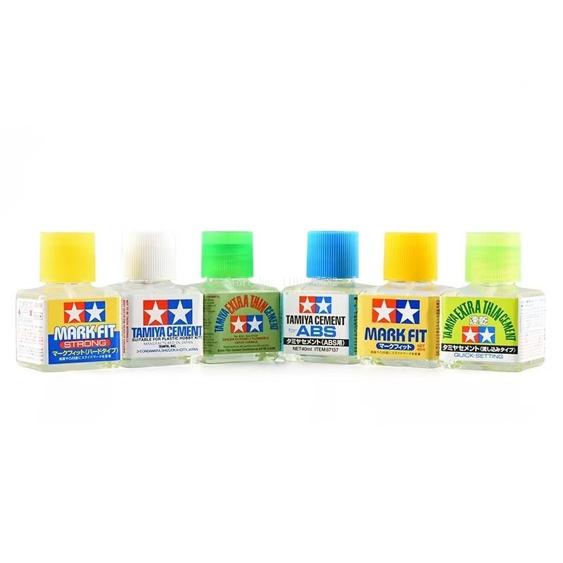 40ml モデル接着剤 87003/87038/87134/ - Tamiya Model Paint Set のレビューと価格