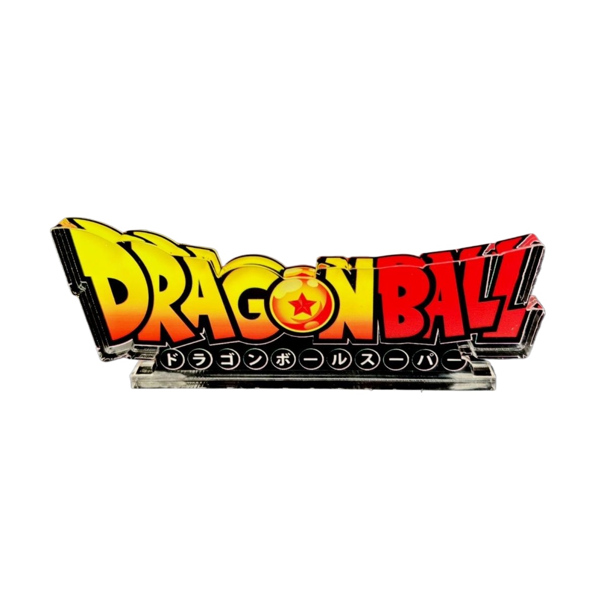 アニメのドラゴンボールのロゴベース,完全に透明,スーパーサイ - Action Figure Stand のレビューと価格
