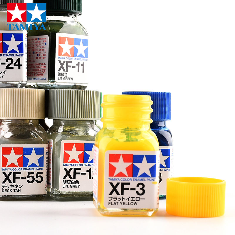 タミヤエナメルペイント,フラットカラー,XF25-XF71, - Tamiya Model Paint Set のレビューと価格