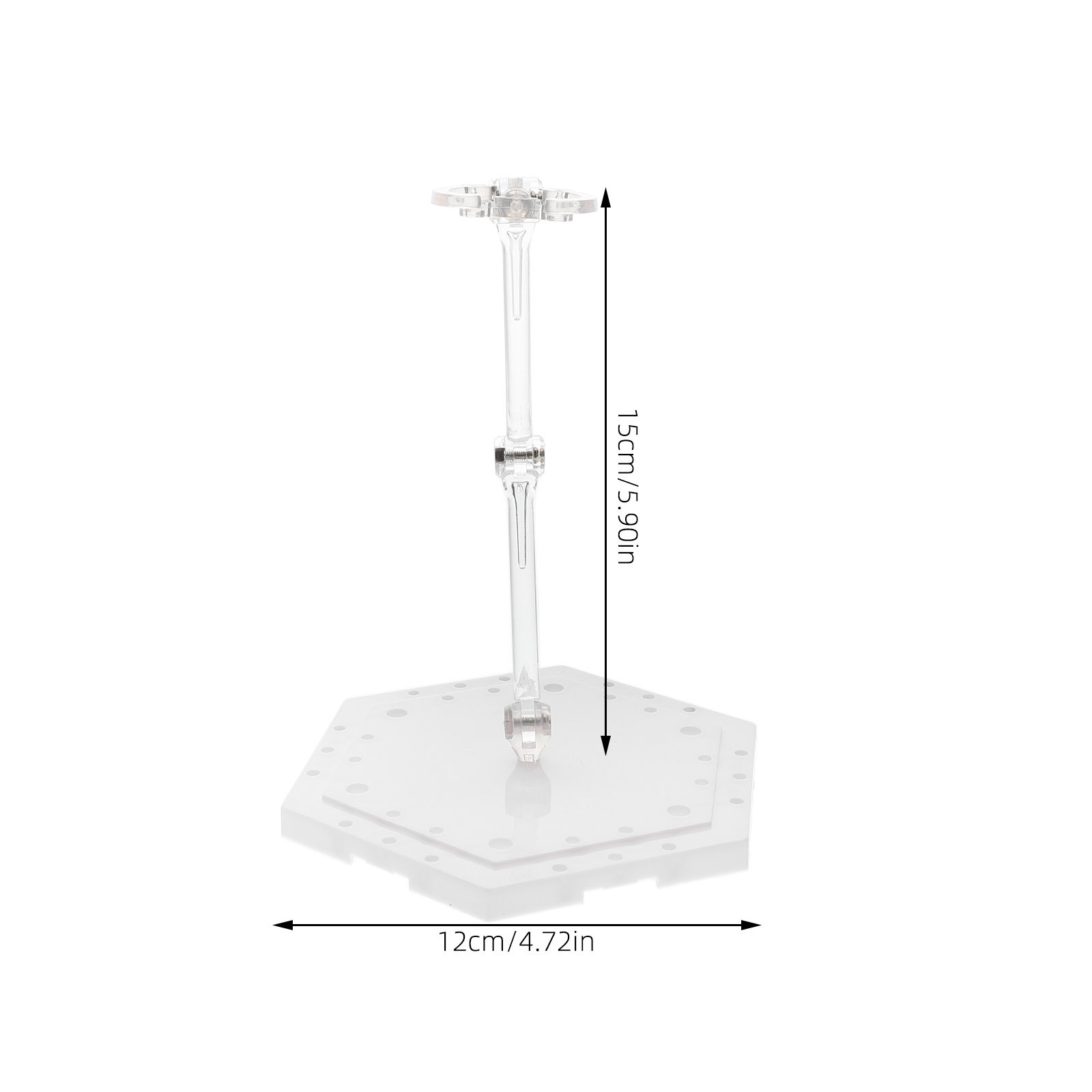調整可能なアクションフィギュアスタンド PVC製安定ベース  - Action Figure Stand のレビューと価格